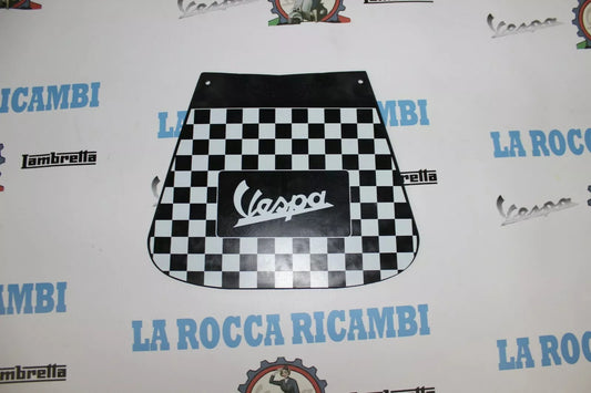 Paraspruzzi Posteriore Vespa a Scacchi in Gomma