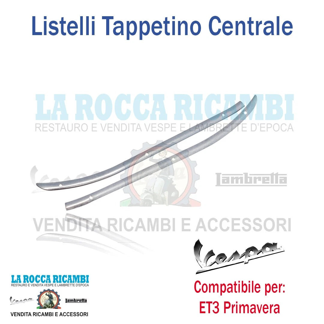 Listelli fissaggio tappetino centrale Vespa ET3 - PRIMAVERA