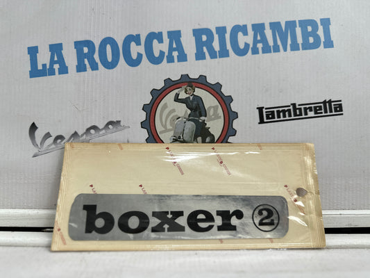 Scritte Adesive Serbatoio "BOXER 2" PIAGGIO Boxer 2