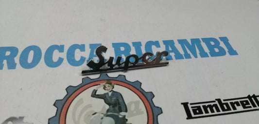 Scritta Anteriore Scudo "SUPER" Vespa Super