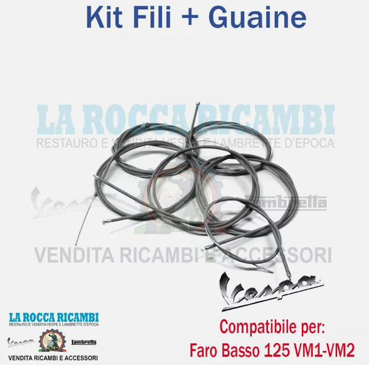 Kit Fili + Guaine Vespa VM1 / VM2 - VN1 / VN2 - VL1 / VL2 / VL3 - VB1