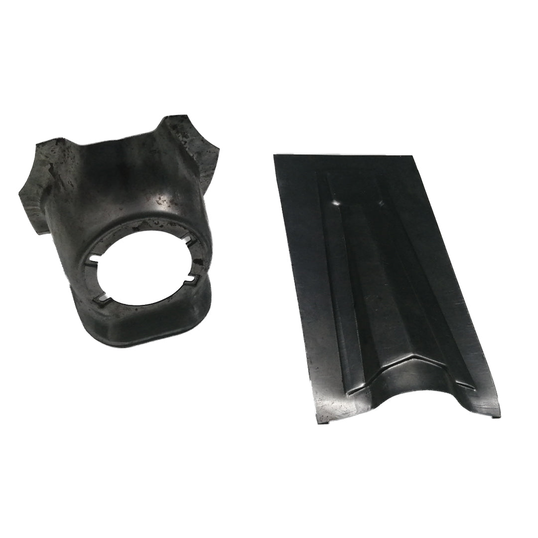 Copri Clacson In Ferro + Calandra Stemma Quadrato Vespa Anni 60 VBB - VNB - VNA - SS - SPRINT - GL