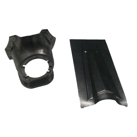 Copri Clacson In Ferro + Calandra Stemma Quadrato Vespa Anni 60 VBB - VNB - VNA - SS - SPRINT - GL
