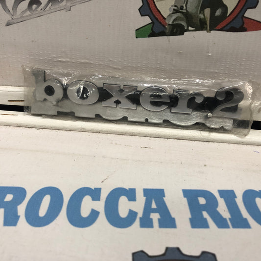 Scritte "BOXER 2" PIAGGIO Boxer 2