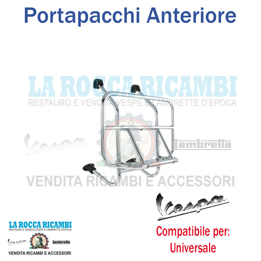 Portapacchi Scudo Anteriore Universale per Vespa e Lambretta