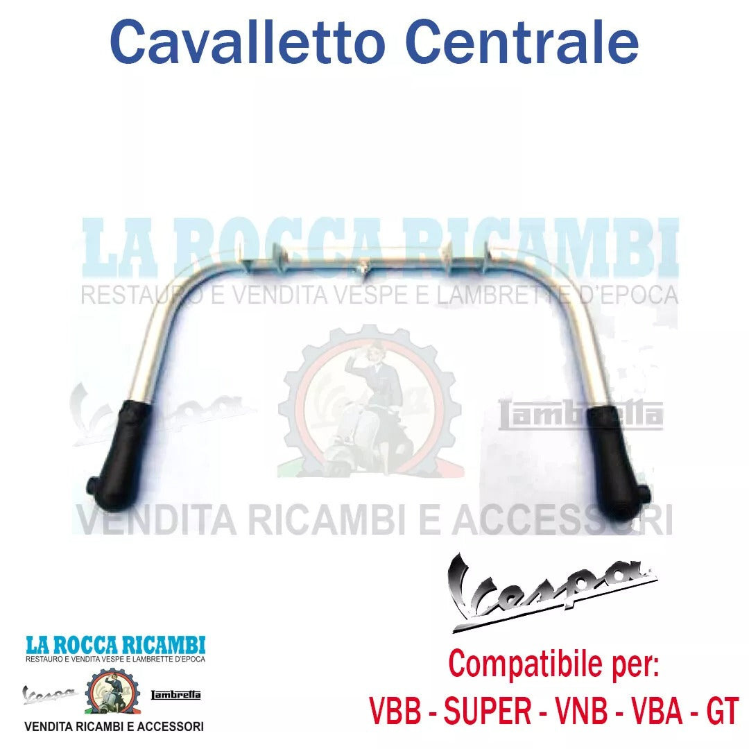 Cavalletto Zincato Vespa 125/150 Super / VBB / VBA / VNB [Ruota 8]