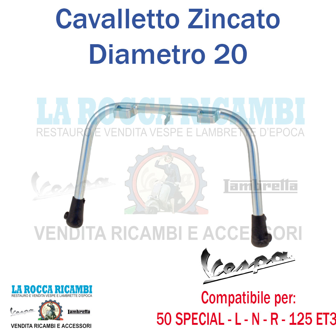 Cavalletto Zincato Vespa 50 - PRIMAVERA ET3