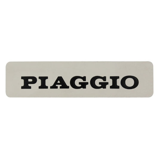 Scritte "PIAGGIO" Adesive Metallo Serbatoio Piaggio SI