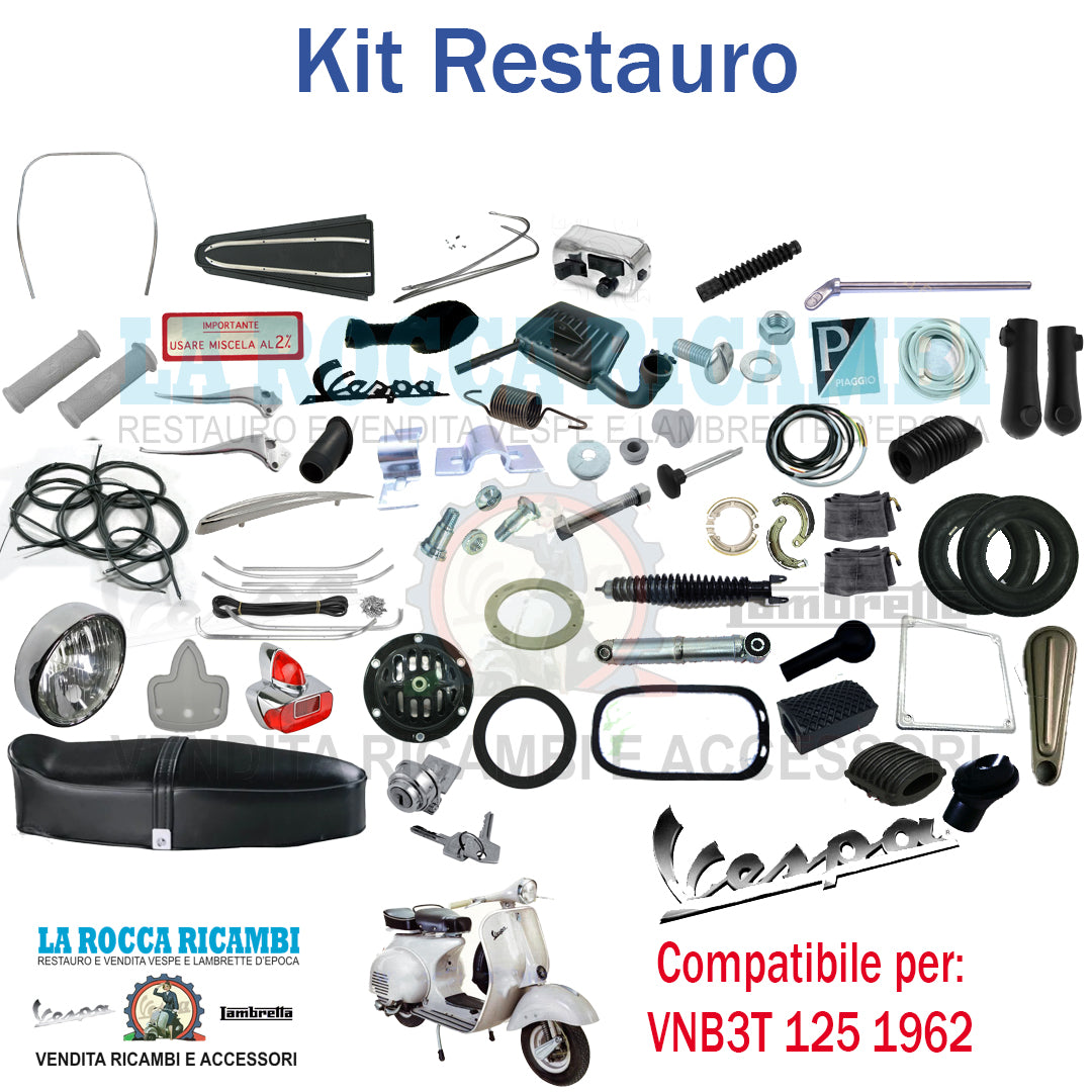 Kit Restauro Vespa 125 1962 VNB3T CON SELLA LUNGA