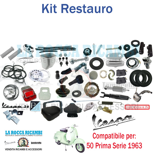 Kit Restauro Vespa 50 Prima Serie 1963
