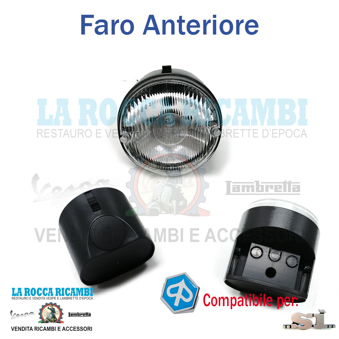 Faro Anteriore Piaggio SI Serie 1 GRIGIO