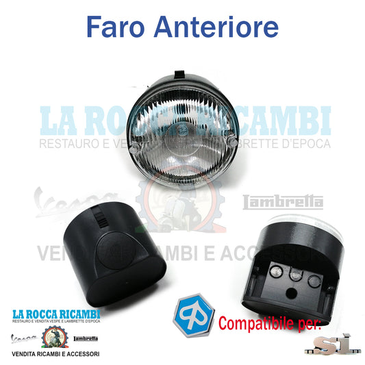 Faro Anteriore Piaggio SI Serie 1 GRIGIO
