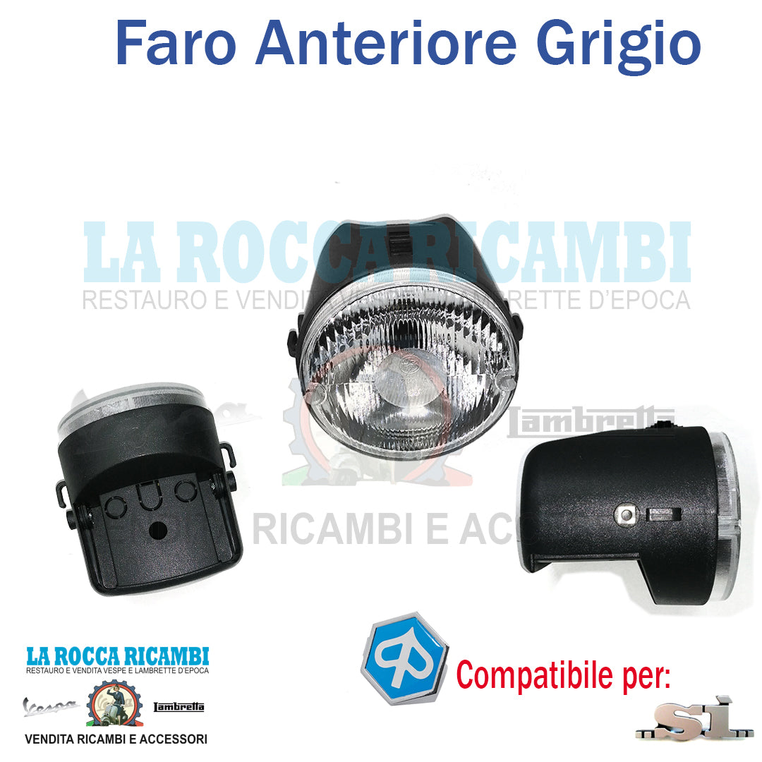 Faro Anteriore Piaggio SI MIX GRIGIO