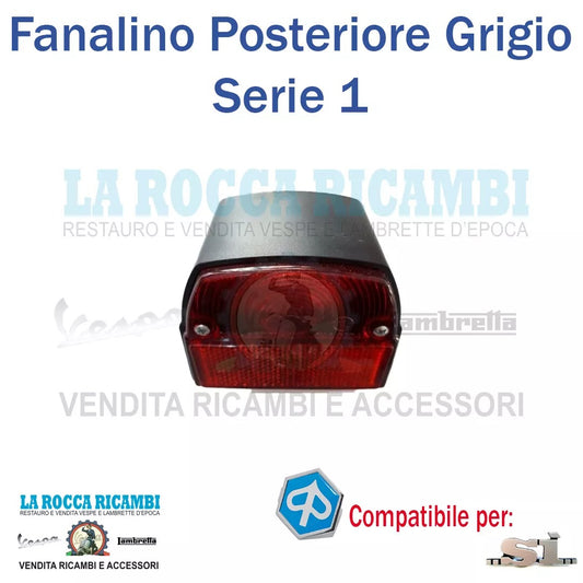 Fanalino Posteriore Grigio Piaggio SI