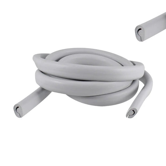 Profilo Bordo Scudo Grigio In Gomma Vespa 50 L / N / R / SPECIAL - ET3 / PRIMAVERA