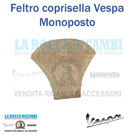 Feltro copertina sella monoposto Vespa VM / VN / VL / VBB / VNA / GL / GT