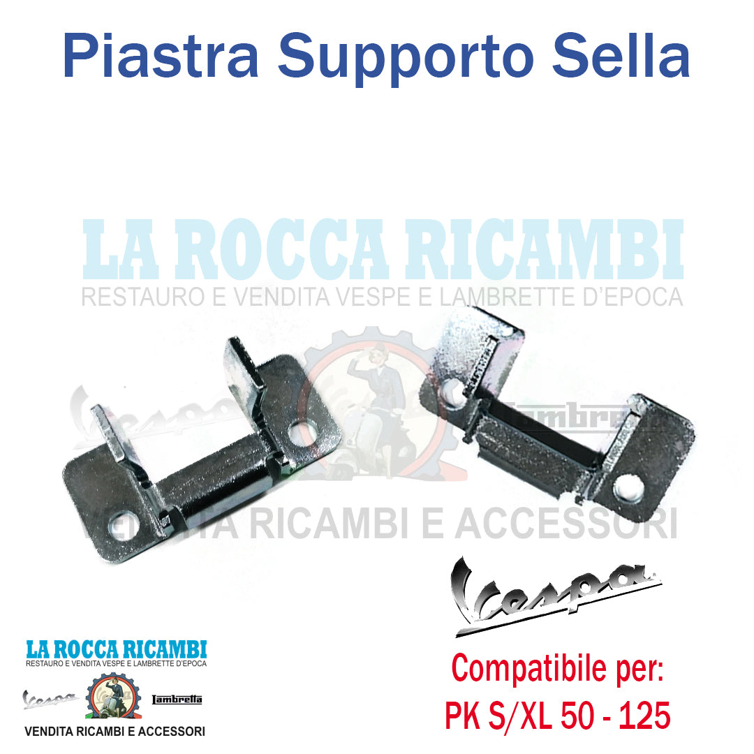 Gancio Piastrina Serratura Sella Vespa PK S - PK XL