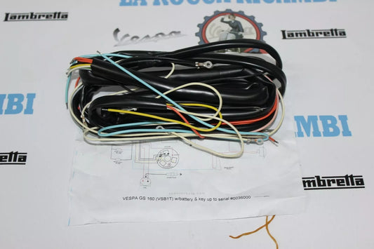 Impianto Elettrico Vespa GS 160 - R.O 093736