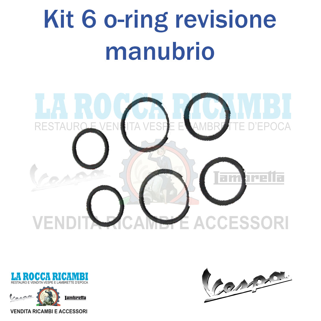 Kit O-ring per revisione FORCELLA  Vespa 50 N/L/R/SPECIAL - 125 ET3 - PK 50/125