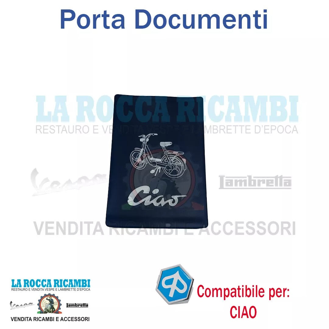 Tasca Portadocumenti Piaggio "CIAO"
