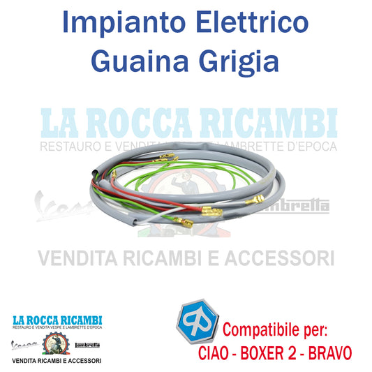 Impianto Elettrico Piaggio 50 CIAO - BRAVO - BOXER 2 (GRIGIA)