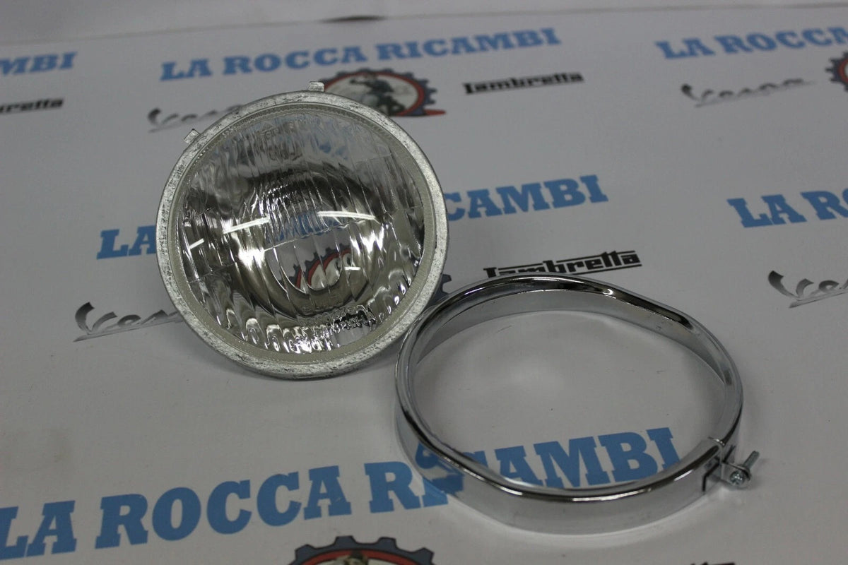 Faro Anteriore In Vetro + Ghiera Vespa PRIMAVERA - ET3