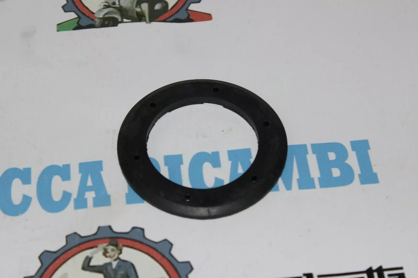 Guarnizione Clacson Con Bordino Vespa 125 150 1800  TS - SPRINT - GTR RALLY GT [NERA]