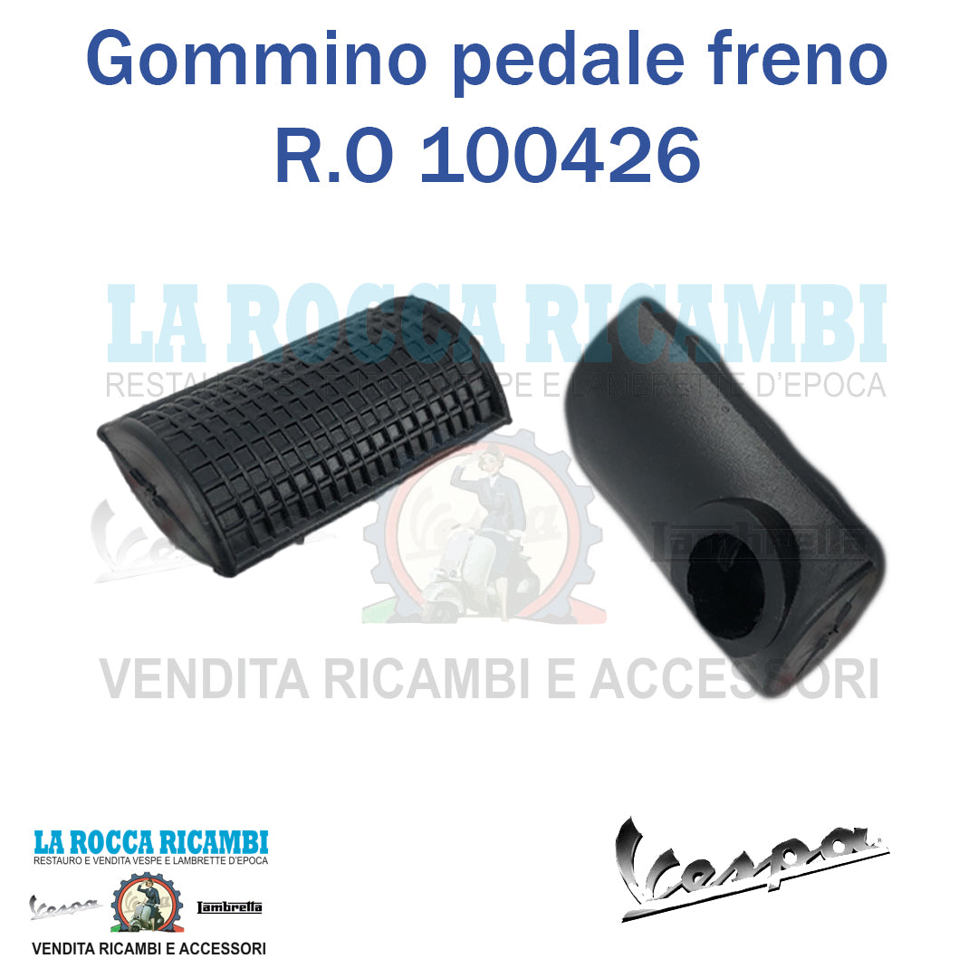 Gommino Pedale Freno Vespa 50 L - R - N - R.O 100426