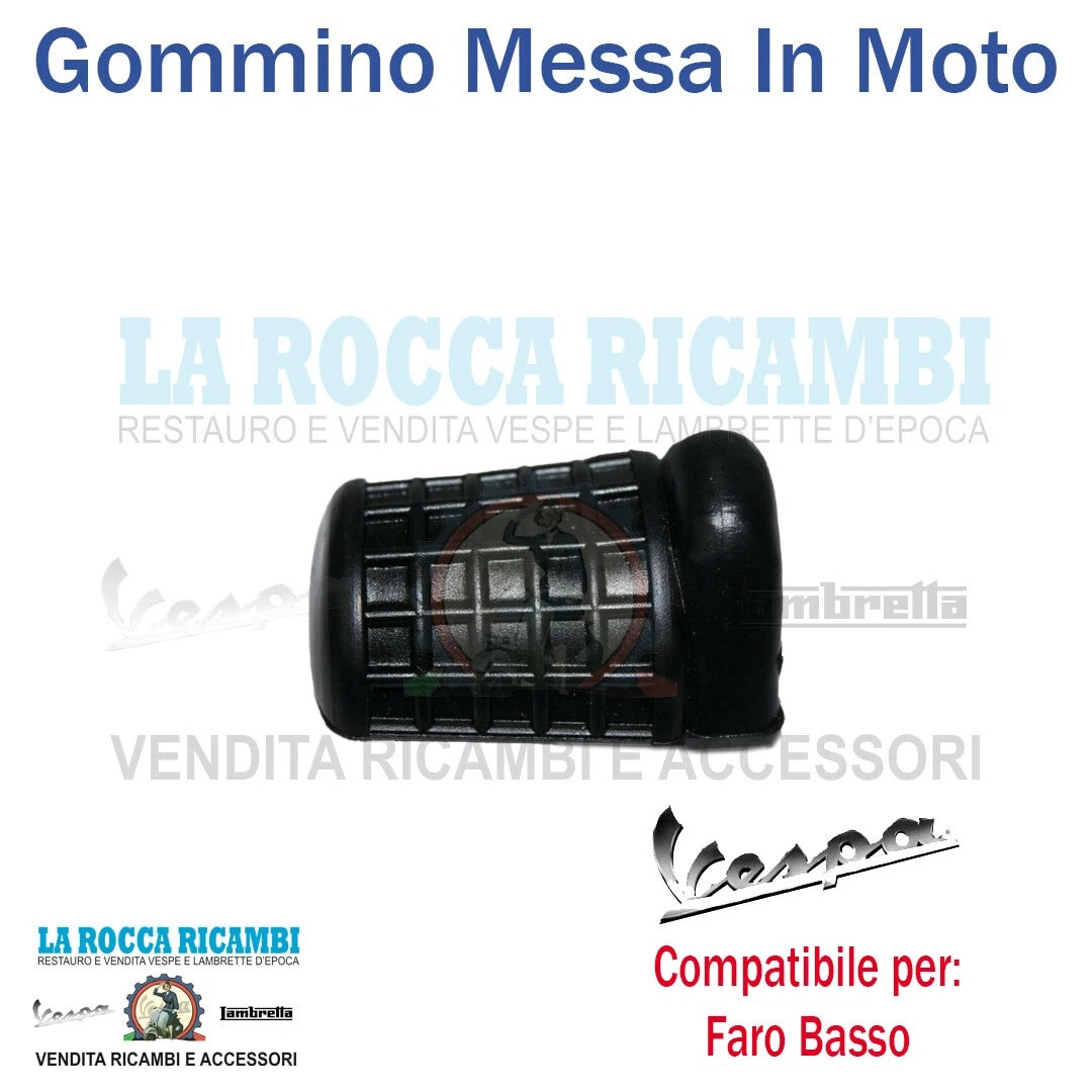 Gommino Messa In Moto Vespa Faro Basso Dal 1953 Al 1957 - Adattabile A Vespa 50