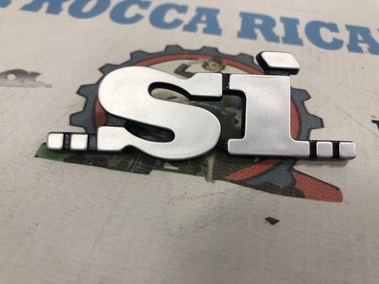 Scritta "SI" Fiancata Laterale Piaggio SI Originale 231900