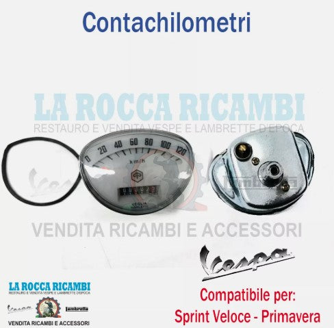 Contachilometri Vespa 125 Primavera [SFONDO BIANCO]