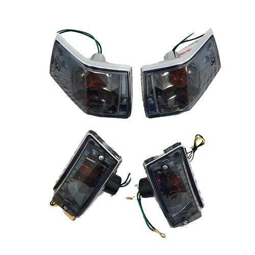 Frecce Anteriori e Posteriori Vespa PX Con Led Di Posizione [FUMÈ]
