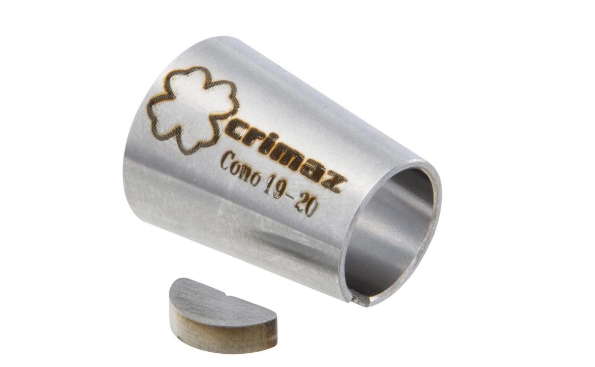 Adattatore Maggiorazione Crimaz Albero Motore Conversione Cono da 19 mm a 20 mm Vespa 50 e PK