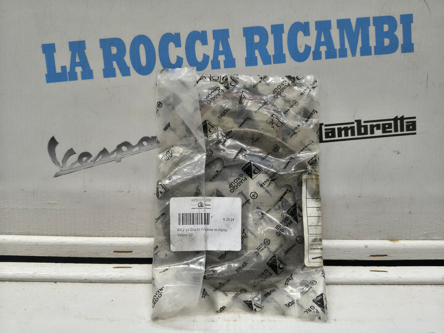 Kit 2 pz Dischi Frizione In Ferro Vespa 50 - 079478