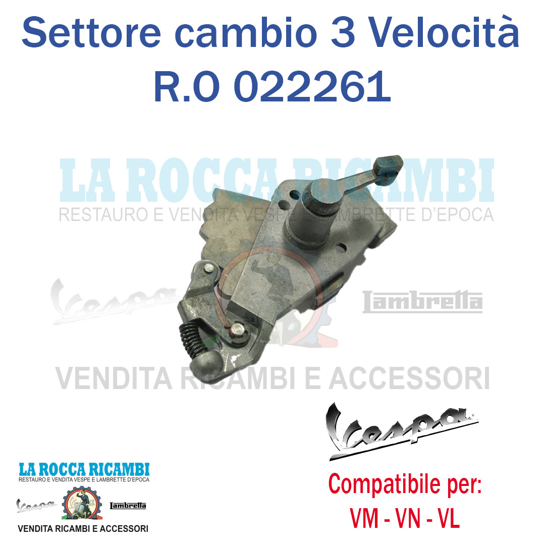 Selettore Marce Vespa VM - VN - VL Dal 1954 Al 1957