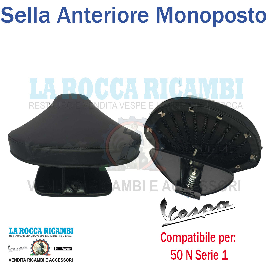 Sella Monoposto Vespa 50 N (Nera)