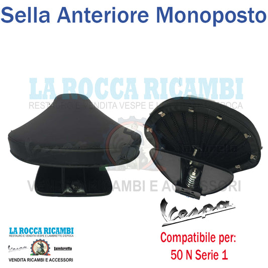 Sella Monoposto Vespa 50 N (Nera)