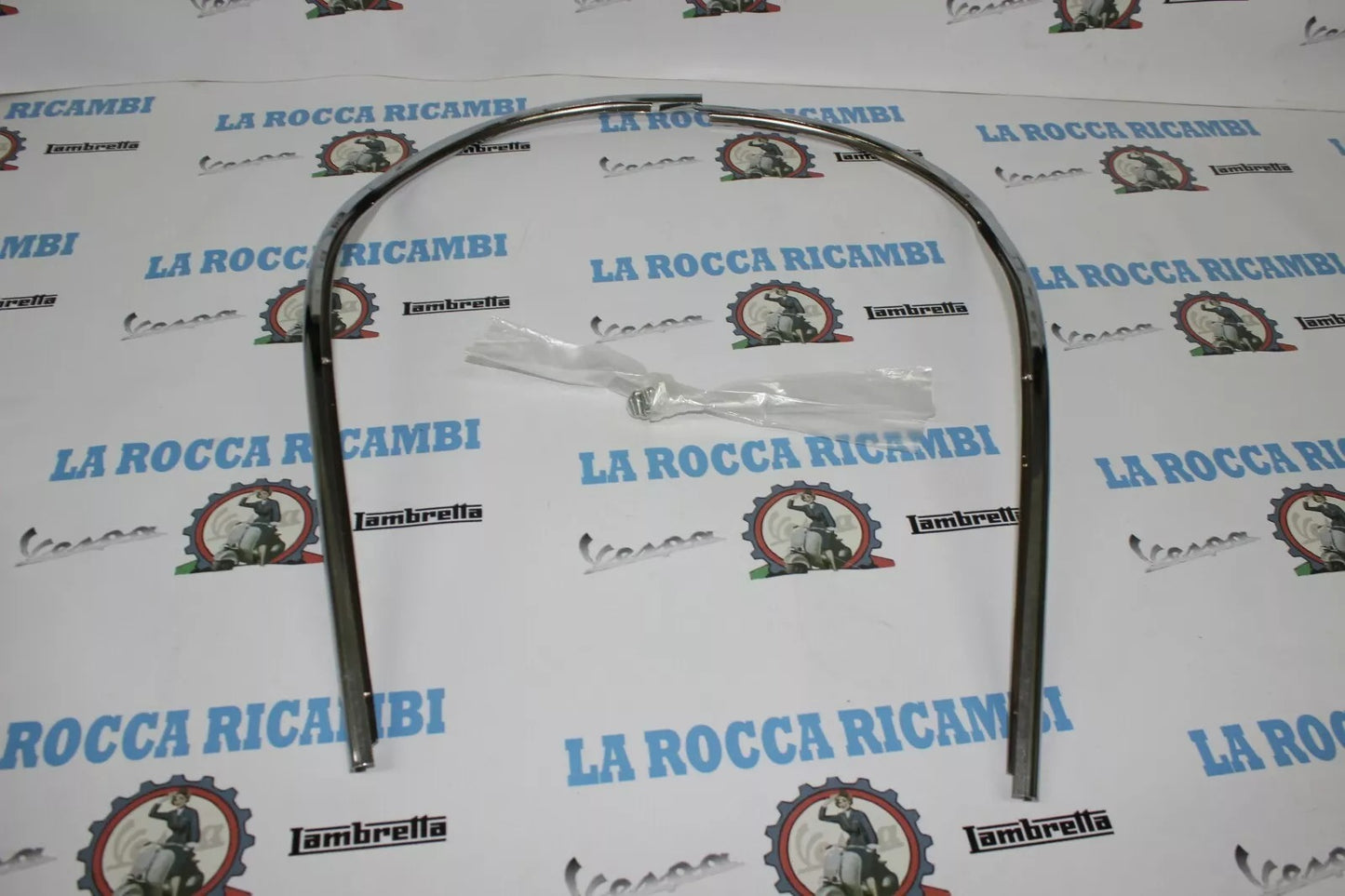 Salvabordo bordo scudo in ferro acciaio cromato Vespa GS 160