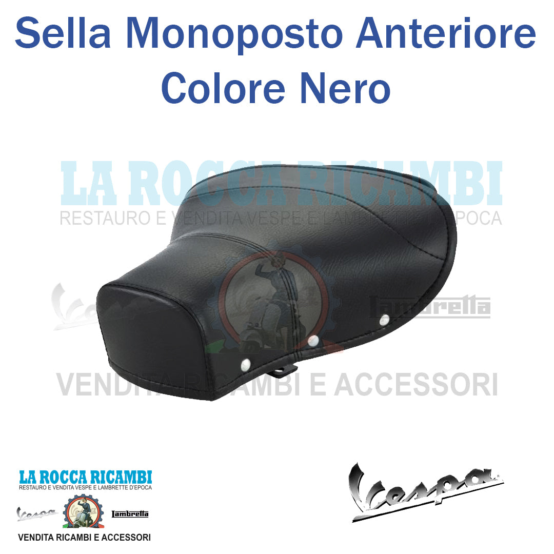 Sella Anteriore Monoposto Vespa VBB - VNB - GL (Nera)