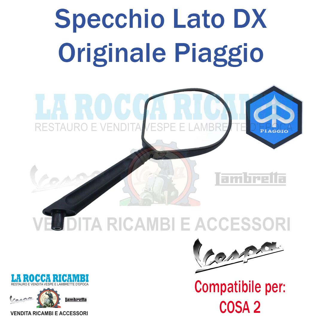 Specchio DX Vespa COSA 2 Dal 1991 Al 1997