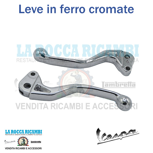 Leve cromate in ferro Vespa PK S