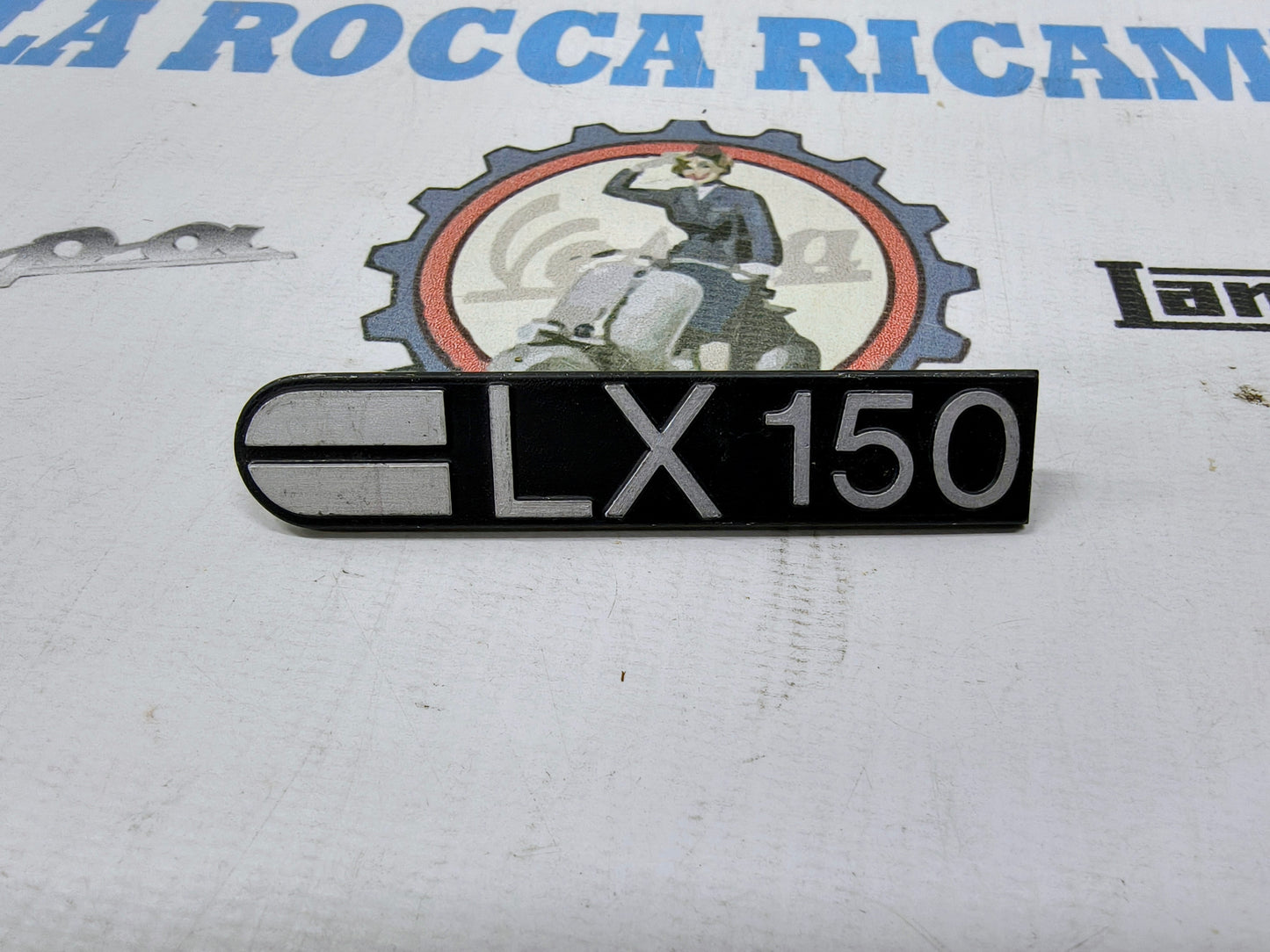 Scritta "CLX 150" Bauletto Vespa Cosa 254298
