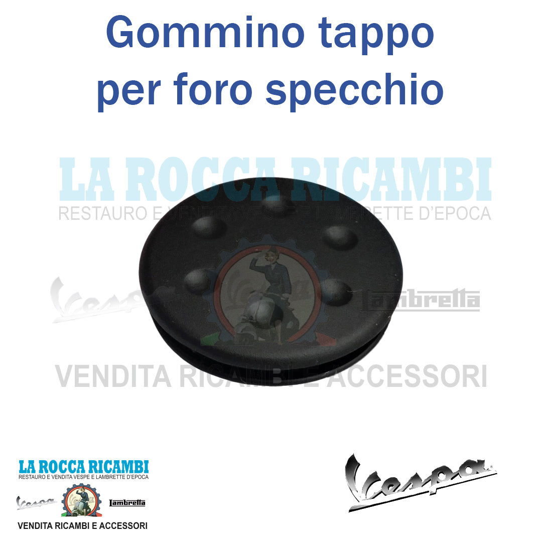 Tappo Chiusura Specchio Vespa PX MILLENIUM - ARCOBALENO