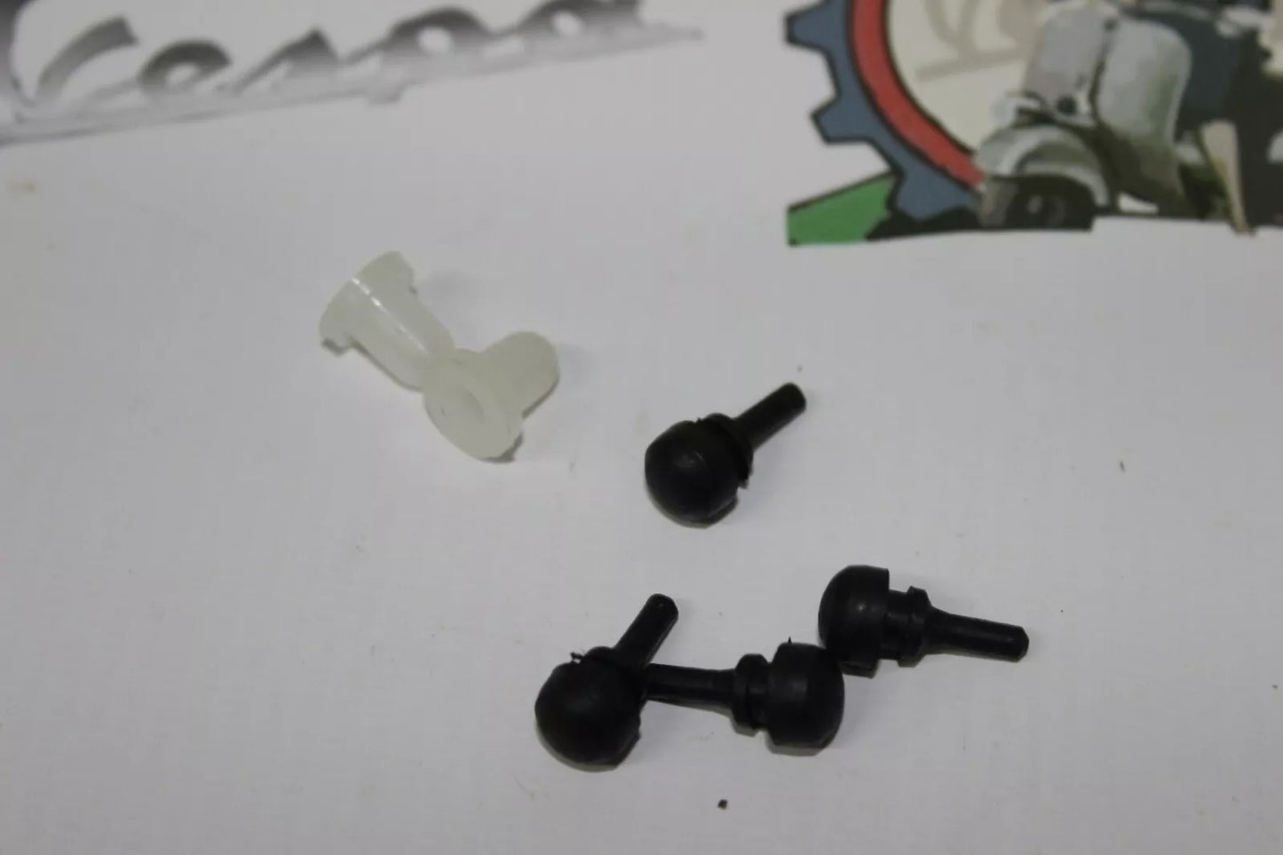Kit 5 pz Gommini Portellino + 2 pz Boccole Portellino Vespa 50 Serie 1