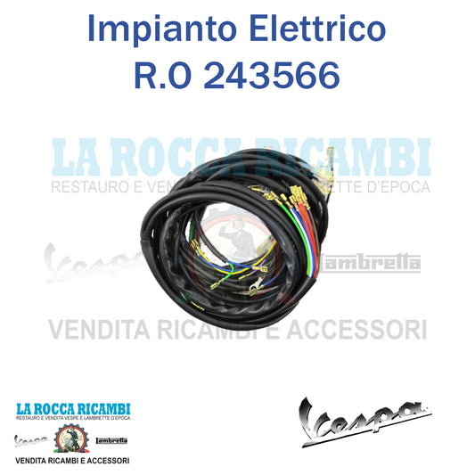 Impianto Elettrico Vespa PX Serie 2 (Con Frecce) R.O 243566