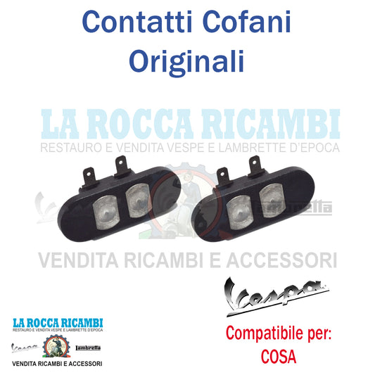 Contatti Cofani Vespa COSA Originali PIAGGIO