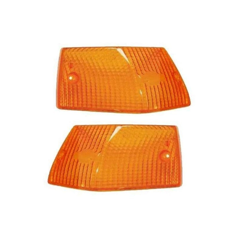 Plastiche Frecce Posteriori Vespa PX [Arancioni]