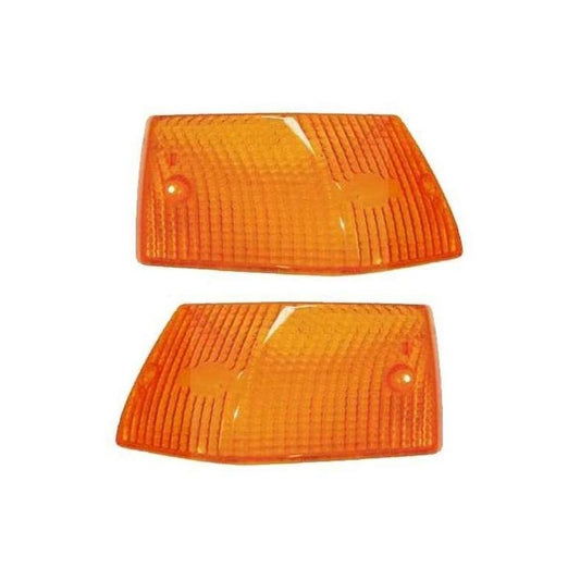 Plastiche Frecce Posteriori Vespa PX [Arancioni]