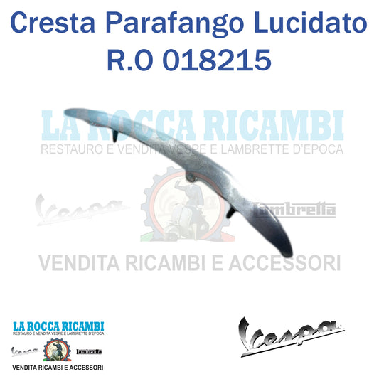 Cresta Parafango Vespa VM2 - Dal 1954 al 1957 (Filettatura Sottile) R.O 018215
