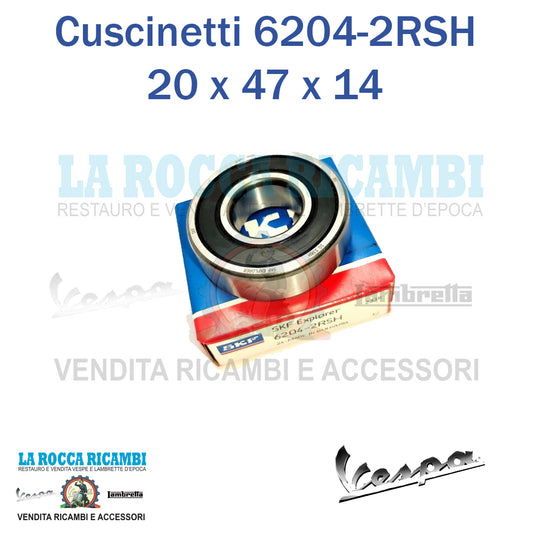 Cuscinetto Albero Motore 20-47-14 (6204-2RSH)